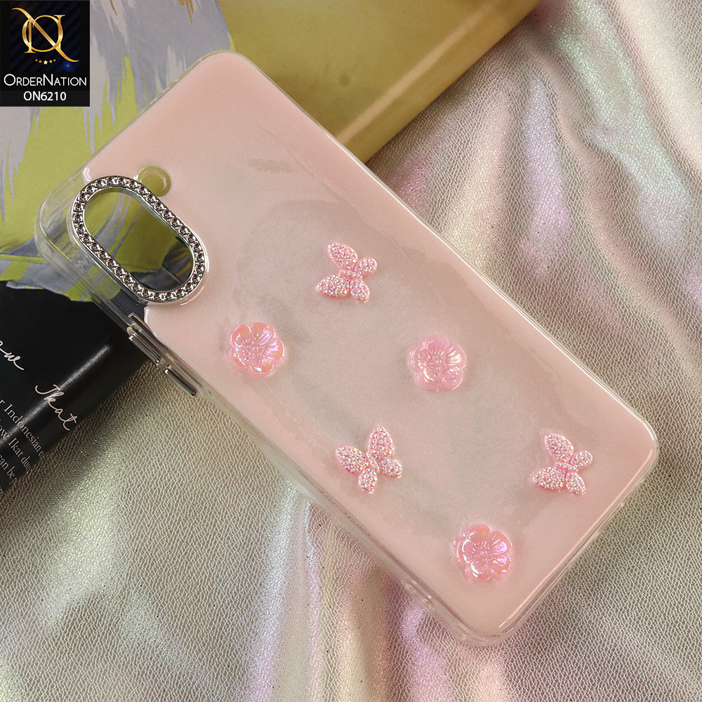 Tecno Spark Go 3 Cover - Pink - Luxury Rhinestone Phone Case –  Glitter Crystal Embellished Protective Cover