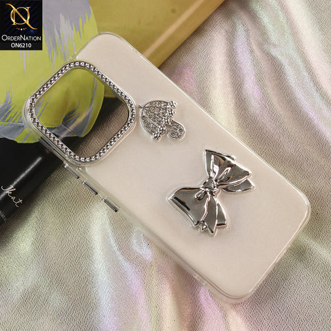 Vivo S50 Cover - White - Luxury Rhinestone Phone Case –  Glitter Crystal Embellished Protective Cover