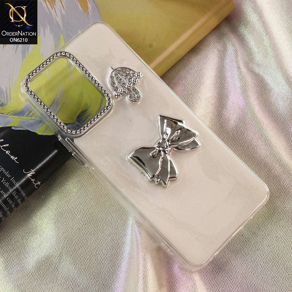 Vivo Y11D 4G Cover - White - Luxury Rhinestone Phone Case –  Glitter Crystal Embellished Protective Cover