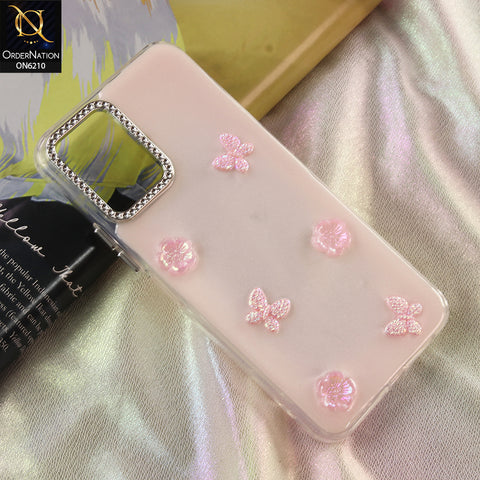 Vivo Y32 Cover - Pink - Luxury Rhinestone Phone Case –  Glitter Crystal Embellished Protective Cover