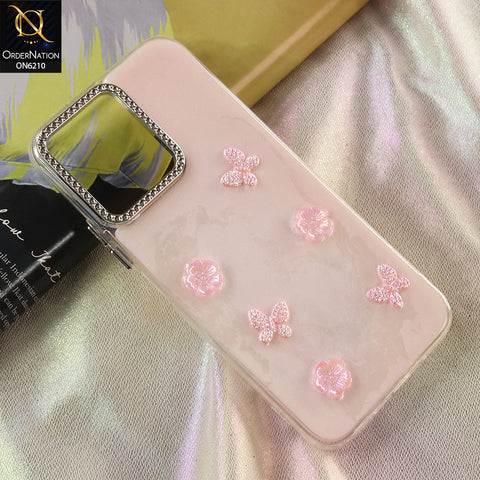 Vivo Y31d Cover - Pink - Luxury Rhinestone Phone Case –  Glitter Crystal Embellished Protective Cover
