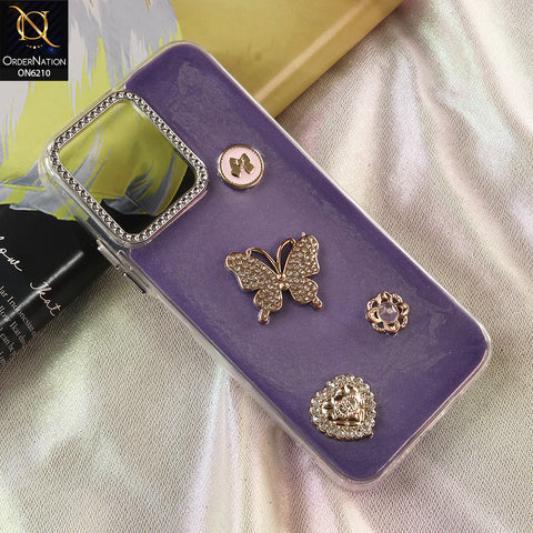 Vivo Y51 Pro Cover - Purple - Luxury Rhinestone Phone Case –  Glitter Crystal Embellished Protective Cover