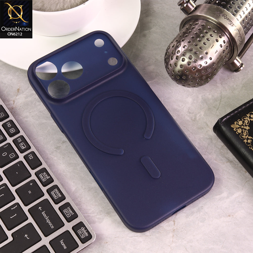 iPhone 17 Pro Max Cover - Blue - Premium Full-Protection Camera Guard Phone Case