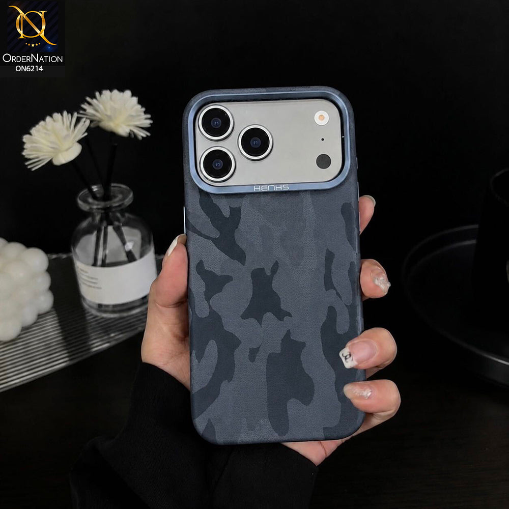 iPhone 17 Pro Max Cover - Blue - Premium Textured Protective Phone Case | Shockproof Slim Cover with Raised Camera Protection & Secure Grip
