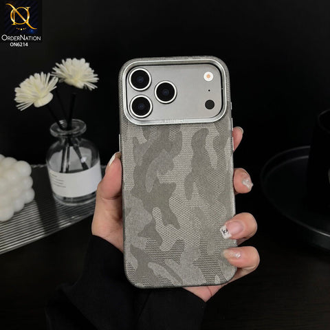 iPhone 17 Pro Max Cover - Gray - Premium Textured Protective Phone Case | Shockproof Slim Cover with Raised Camera Protection & Secure Grip