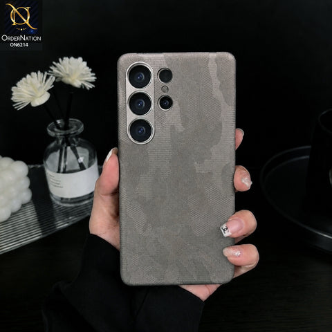 Samsung Galaxy S25 Ultra Cover - Gray - Premium Textured Protective Phone Case | Shockproof Slim Cover with Raised Camera Protection & Secure Grip