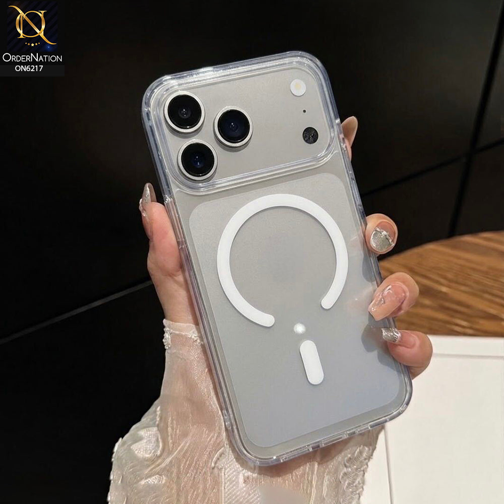 iPhone 17 Pro Max Cover - Transparent - Premium HENKS Clear Protective Phone Case with Shockproof Bumper & Raised Camera Protection