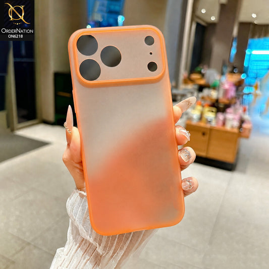 iPhone 18 Pro Max Cover - Orange - Premium Henks Protective Phone Case | Raised Camera Protection & Slim Shockproof Design