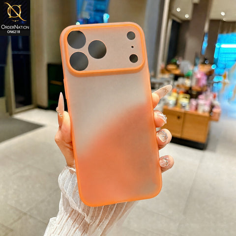 iPhone 17 Pro Max Cover - Orange - Premium Protective Phone Case with Raised Camera Protection & Slim Shockproof Design
