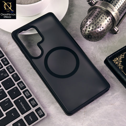 Samsung Galaxy S25 Ultra Cover - Black - Premium Protective Phone Case with Shockproof Bumper, Raised Camera Protection & Ring Design