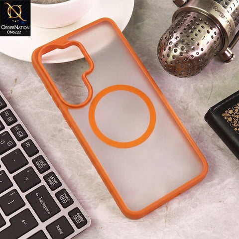 Samsung Galaxy S26 Ultra Cover - Orange - Premium Protective Phone Case with Shockproof Bumper, Raised Camera Protection & Ring Design