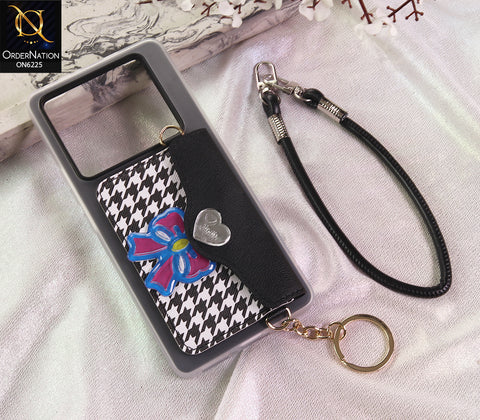 Infinix Note 40 Pro Cover - Black - New & Luxury Elegant Phone Case with Wallet Pocket & Shoulder Strap