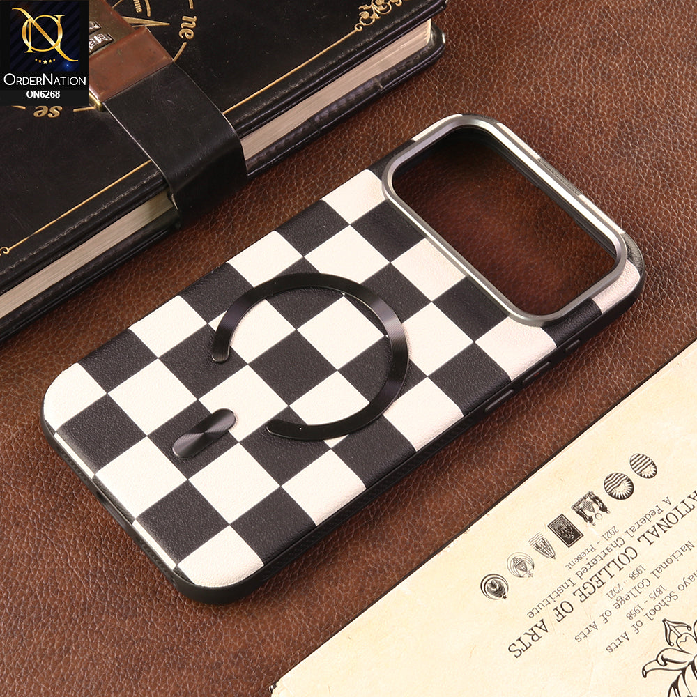 iPhone 17 Pro Max Cover - Black - Luxury Magnetic Compatible Phone Case with Magnetic Ring Holder & Camera Protection