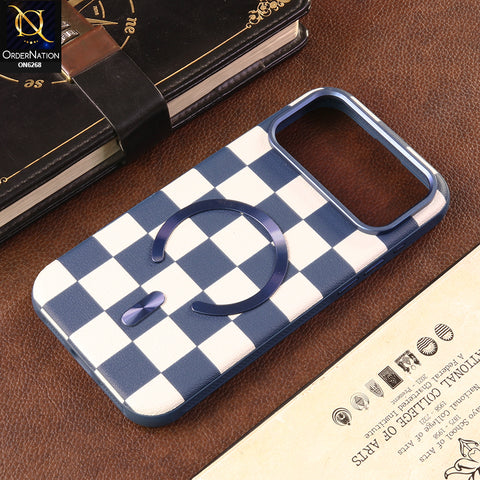 iPhone 18 Pro Max Cover - Blue - Luxury Magnetic Compatible Phone Case with Magnetic Ring Holder & Camera Protection