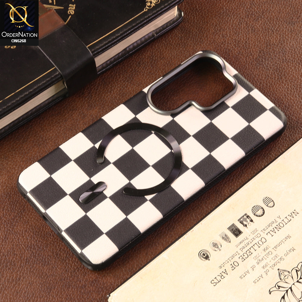 Samsung Galaxy S26 Ultra Cover - Black - Luxury Magnetic Compatible Phone Case with Magnetic Ring Holder & Camera Protection