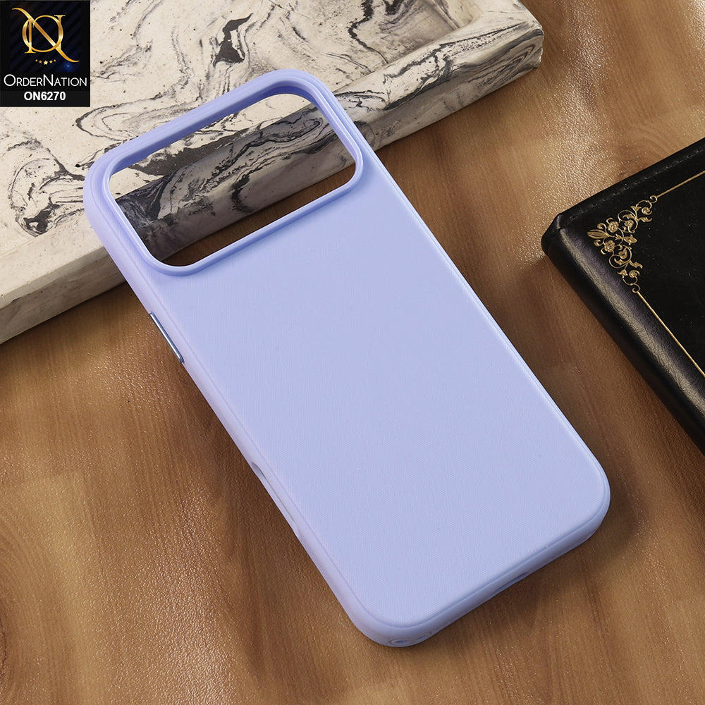 iPhone 17 Pro Max Cover - Blue -  New Premium Soft Silicone Camera Shield Case