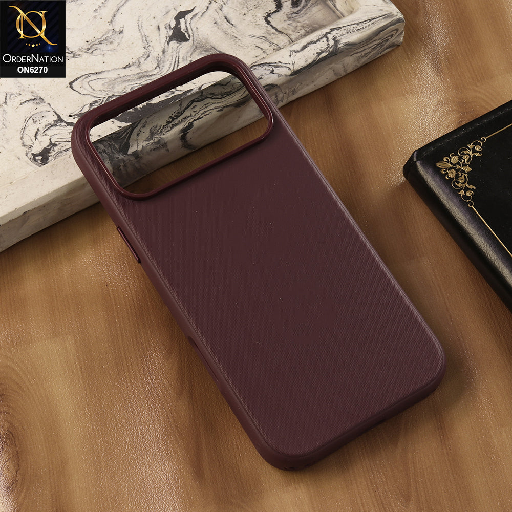 iPhone 17 Pro Max Cover - Cherry -  New Premium Soft Silicone Camera Shield Case
