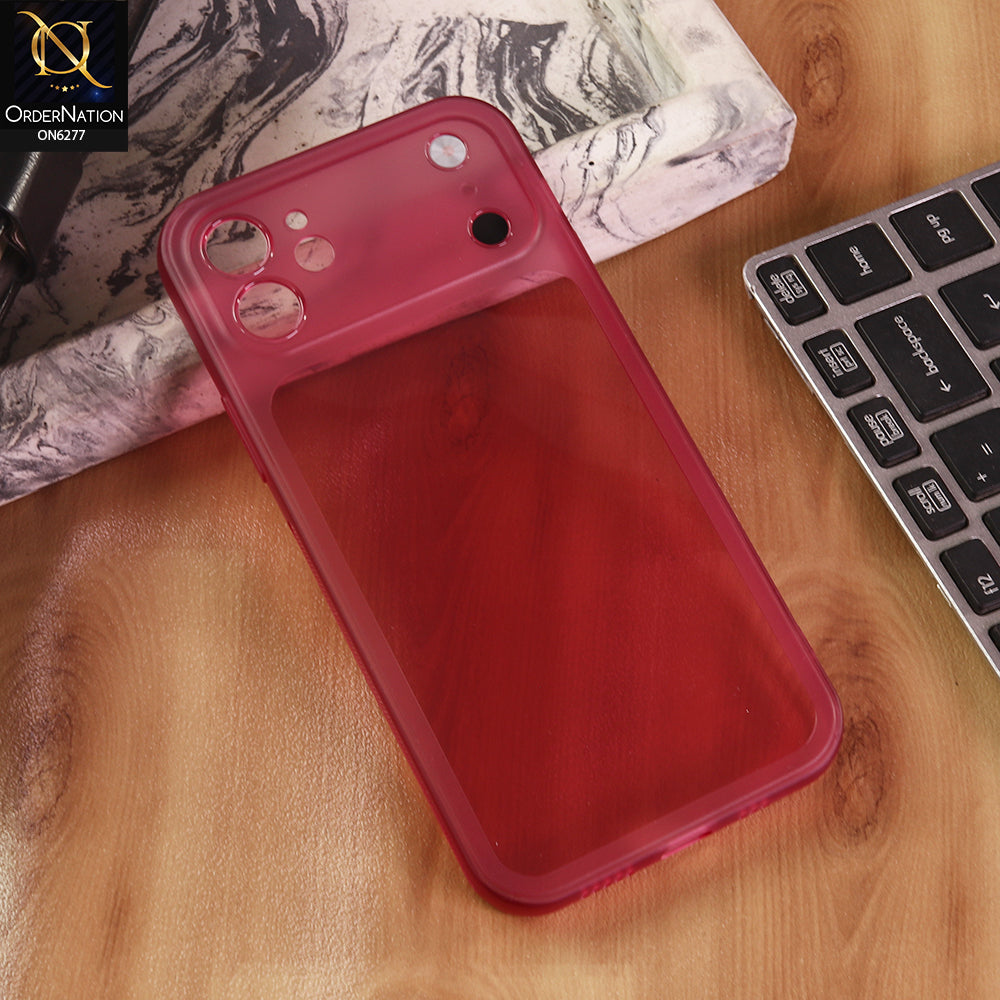 iPhone 11 Cover - Burgundy - New Classic Silicone Shockproof Case | Convert Your Phone into iPhone 18 Pro Max