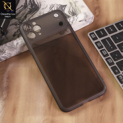 iPhone 11 Pro Max Cover - Black - New Classic Silicone Shockproof Case | Convert Your Phone into iPhone 18 Pro Max