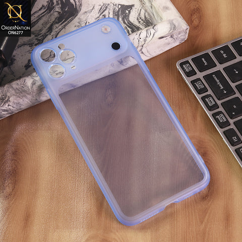 iPhone 11 Pro Max Cover - Blue - New Classic Silicone Shockproof Case | Convert Your Phone into iPhone 18 Pro Max