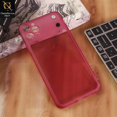 iPhone 11 Pro Max Cover - Burgundy - New Classic Silicone Shockproof Case | Convert Your Phone into iPhone 18 Pro Max