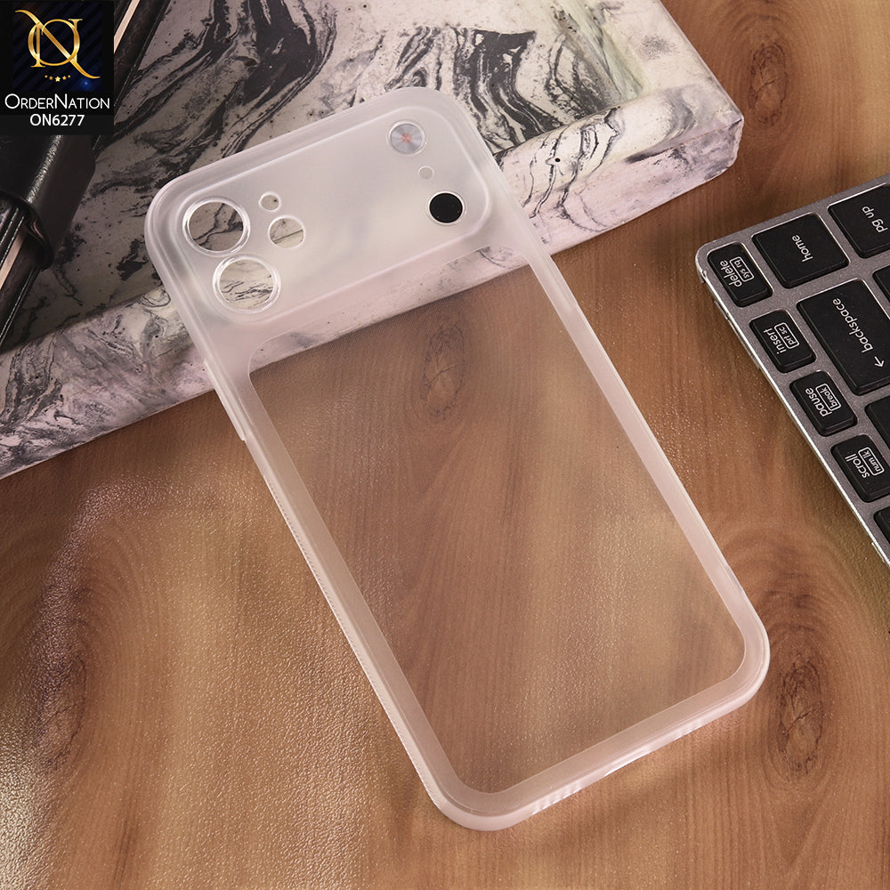 iPhone 12 Pro Cover - White - New Classic Silicone Shockproof Case | Convert Your Phone into iPhone 18 Pro Max