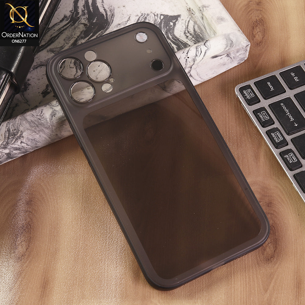 iPhone 12 Pro Max Cover - Black - New Classic Silicone Shockproof Case | Convert Your Phone into iPhone 18 Pro Max