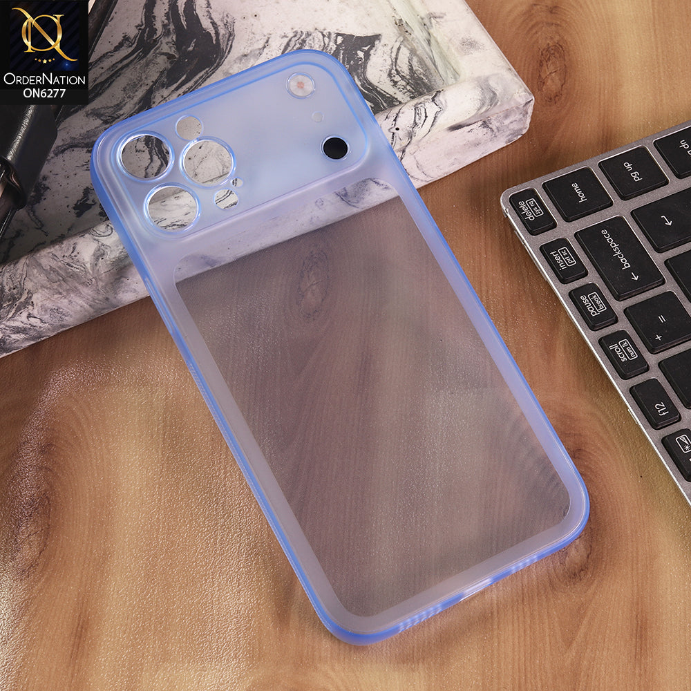 iPhone 12 Pro Max Cover - Blue - New Classic Silicone Shockproof Case | Convert Your Phone into iPhone 18 Pro Max