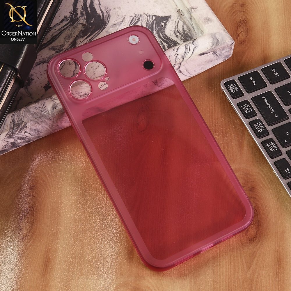 iPhone 12 Pro Max Cover - Burgundy - New Classic Silicone Shockproof Case | Convert Your Phone into iPhone 18 Pro Max