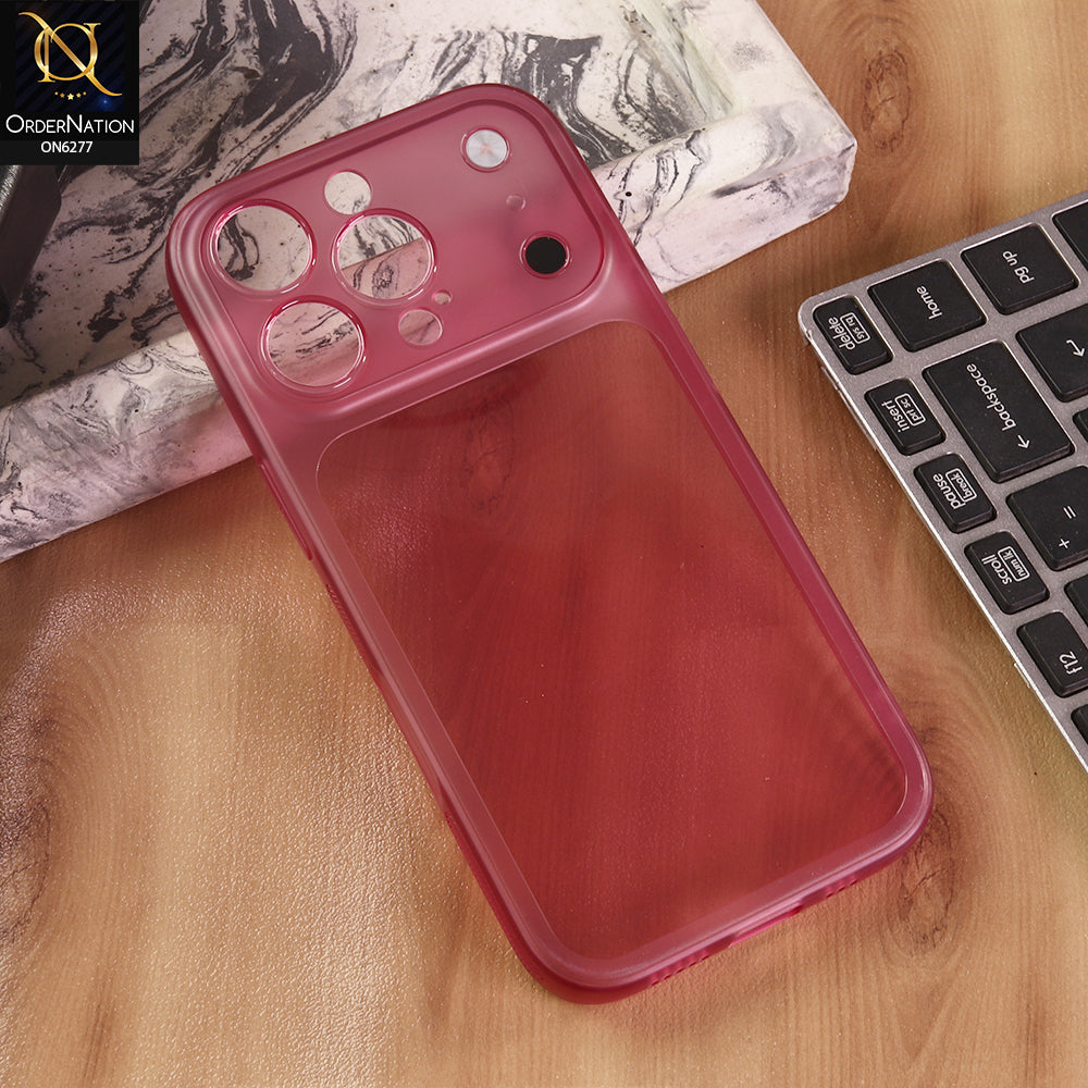 iPhone 13 Pro Cover - Burgundy - New Classic Silicone Shockproof Case | Convert Your Phone into iPhone 18 Pro Max