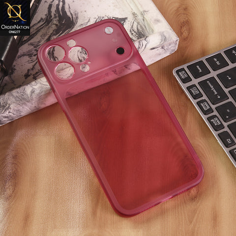 iPhone 14 Pro Max Cover - Burgundy - New Classic Silicone Shockproof Case | Convert Your Phone into iPhone 18 Pro Max