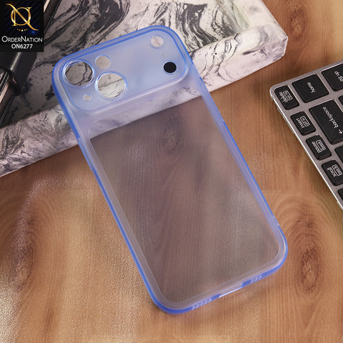 iPhone 15 Cover - Blue - New Classic Silicone Shockproof Case | Convert Your Phone into iPhone 18 Pro Max