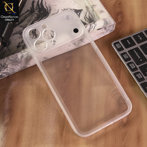 iPhone 15 Pro Max Cover - White - New Classic Silicone Shockproof Case | Convert Your Phone into iPhone 18 Pro Max