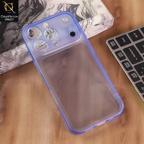 iPhone 16 Pro Cover - Blue - New Classic Silicone Shockproof Case | Convert Your Phone into iPhone 18 Pro Max