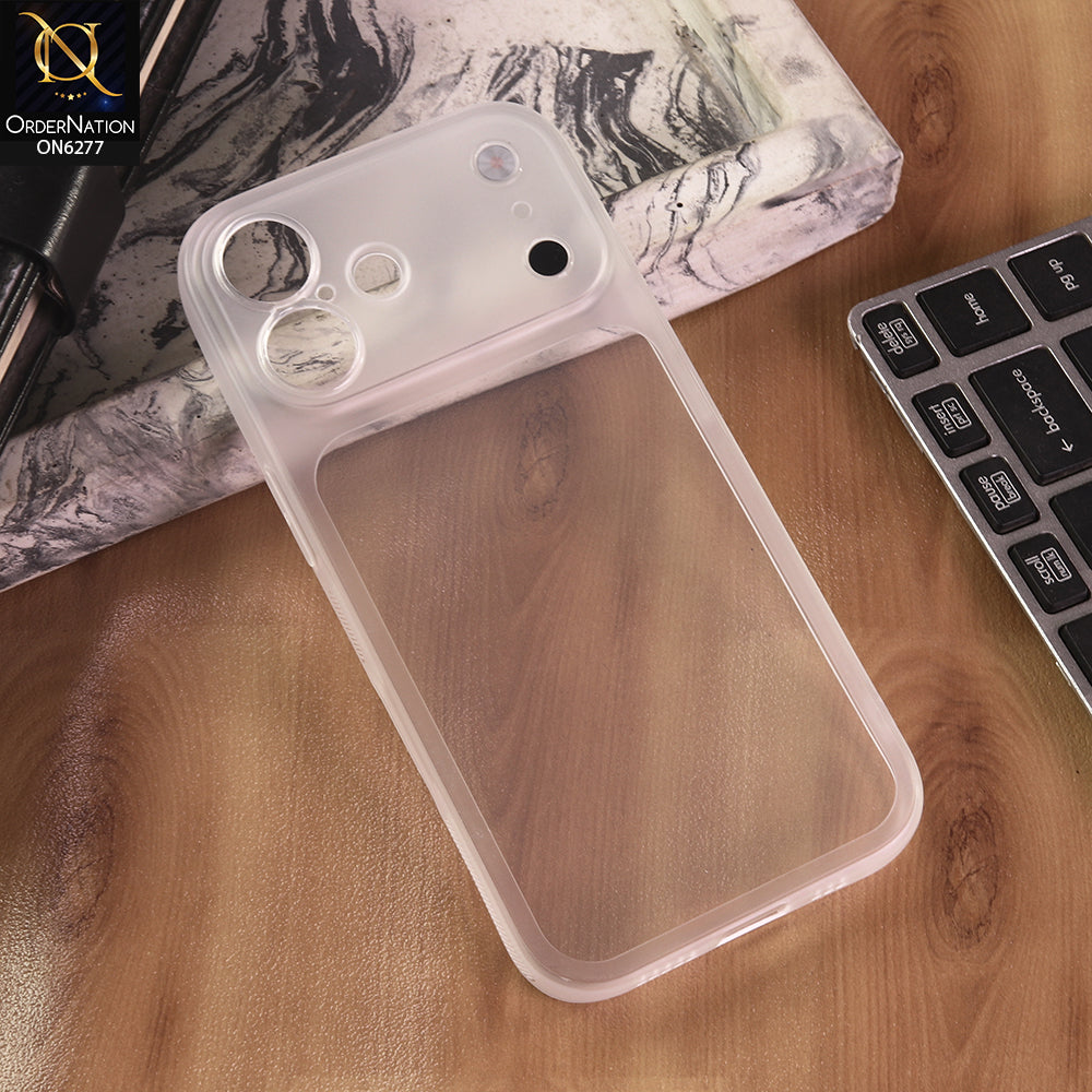 iPhone 18 Cover - White - New Classic Silicone Shockproof Case | Convert Your Phone into iPhone 18 Pro Max