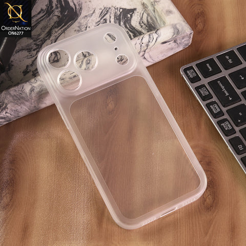 iPhone 18 Pro Cover - White - New Classic Silicone Shockproof Case | Convert Your Phone into iPhone 18 Pro Max