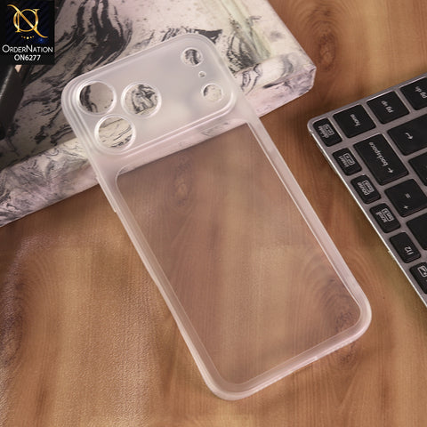 iPhone 17 Pro Max Cover - White - New Classic Silicone Shockproof Case