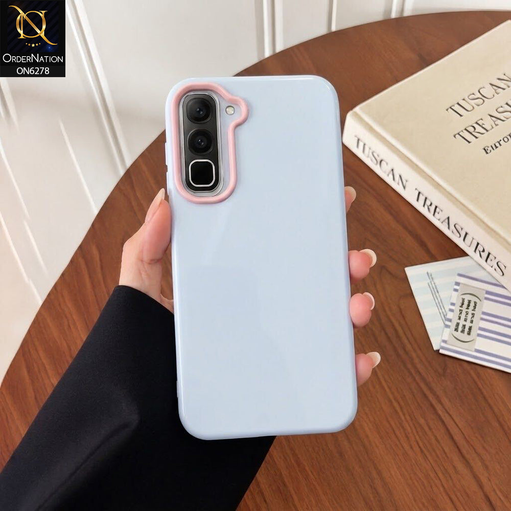 Infinix Hot 70 Cover - Sky Blue - Premium Protective Phone Case with Raised Camera Guard, Dual-Layer Lens Protection & Slim Shockproof Design