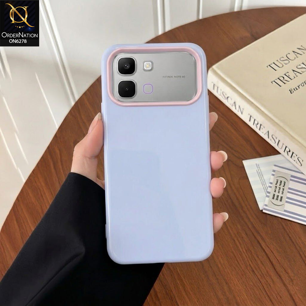Infinix Note 60 5G Cover - Sky Blue - Premium Protective Phone Case with Raised Camera Guard, Dual-Layer Lens Protection & Slim Shockproof Design
