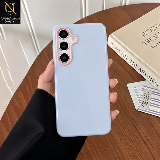 Samsung Galaxy A55 Cover - Sky Blue - Premium Protective Phone Case with Raised Camera Guard, Dual-Layer Lens Protection & Slim Shockproof Design