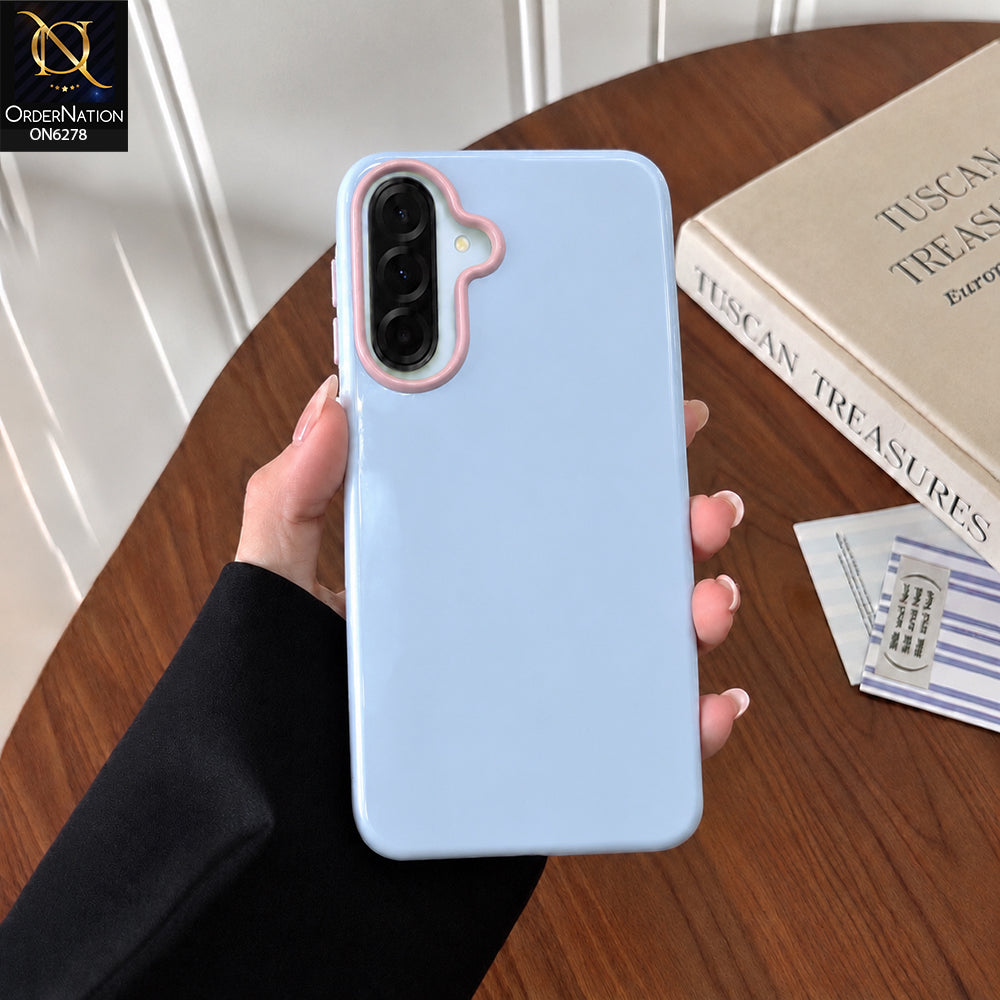 Samsung Galaxy A37 Cover - Sky Blue - Premium Protective Phone Case with Raised Camera Guard, Dual-Layer Lens Protection & Slim Shockproof Design