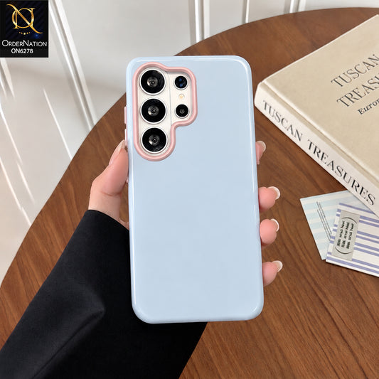 Samsung Galaxy S24 Ultra Cover - Sky Blue - Premium Protective Phone Case with Raised Camera Guard, Dual-Layer Lens Protection & Slim Shockproof Design