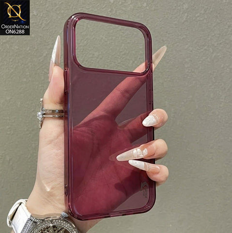 iPhone 17 Pro Max Cover - Cherry - Shark Premium Translucent Shockproof Protective Mobile Phone Case Case