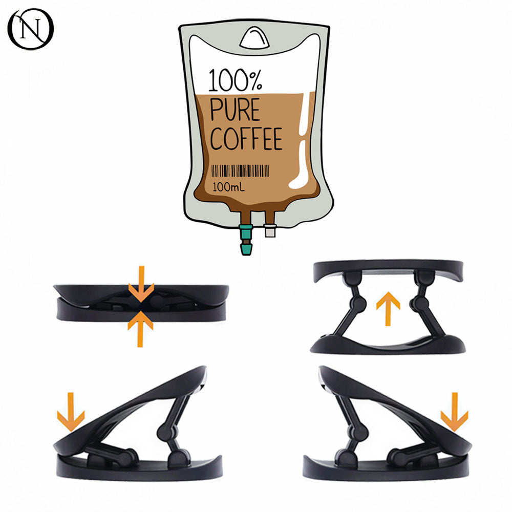 Coffee Bag – Design 01 – Phone Grip Holder & Kickstand