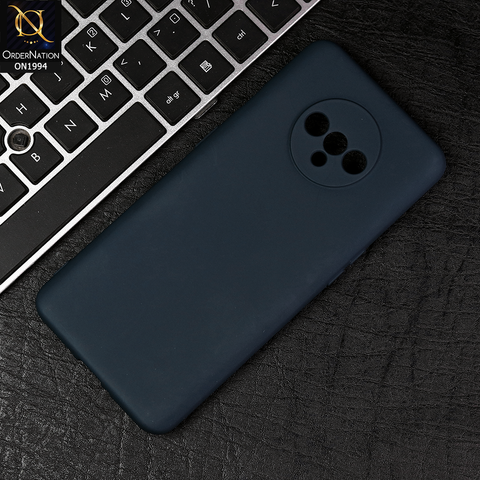 OnePlus 7T Cover - Blue - Matte Shockproof Sillica Gel Soft Case