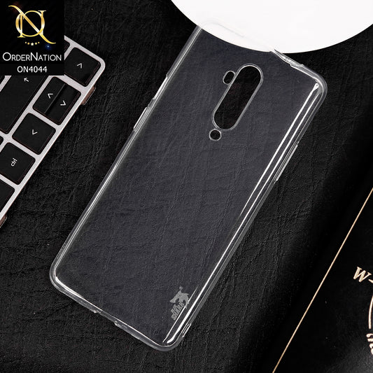 OnePlus 7T Pro Cover - Transparent - Soft Silicone + Tpu case with Camera Bumper Protection