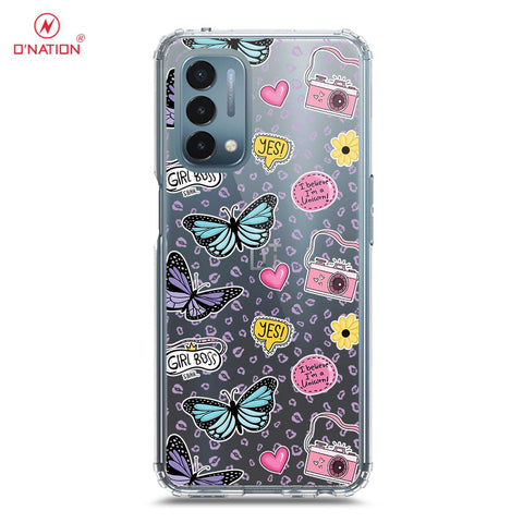 OnePlus Nord N200 5G Cover - O'Nation Butterfly Dreams Series - 9 Designs - Clear Phone Case - Soft Silicon Borders