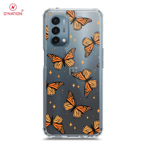 OnePlus Nord N200 5G Cover - O'Nation Butterfly Dreams Series - 9 Designs - Clear Phone Case - Soft Silicon Borders