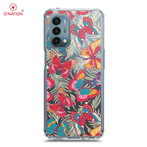 OnePlus Nord N200 5G Cover - O'Nation Butterfly Dreams Series - 9 Designs - Clear Phone Case - Soft Silicon Borders