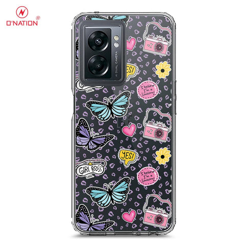 OnePlus Nord N300 Cover - O'Nation Butterfly Dreams Series - 9 Designs - Clear Phone Case - Soft Silicon Borders